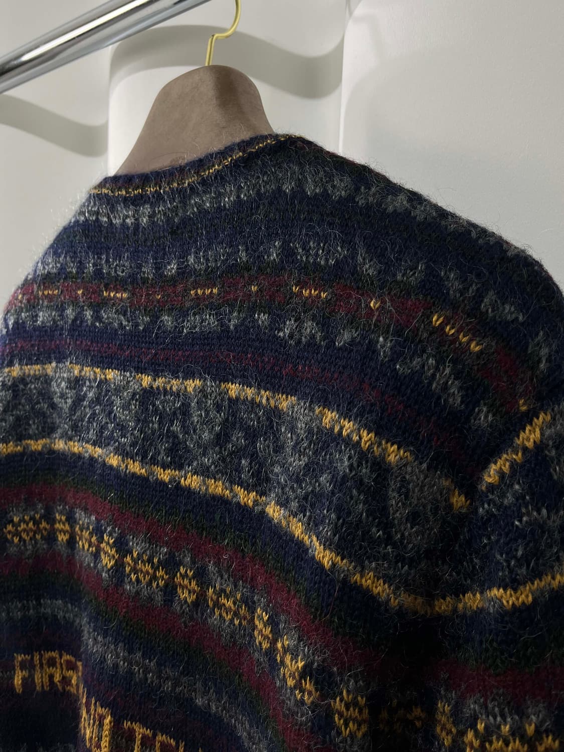 폴로 랄프로렌 페어아일 P풋볼 알파카 모헤어 니트 스웨터 상품이미지10