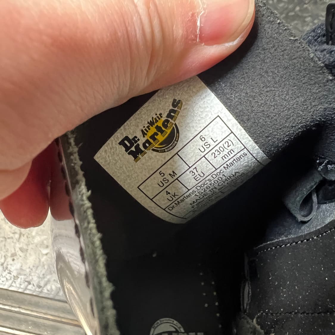 닥터마틴 제이든 8홀 플랫폼 부츠 상품이미지8