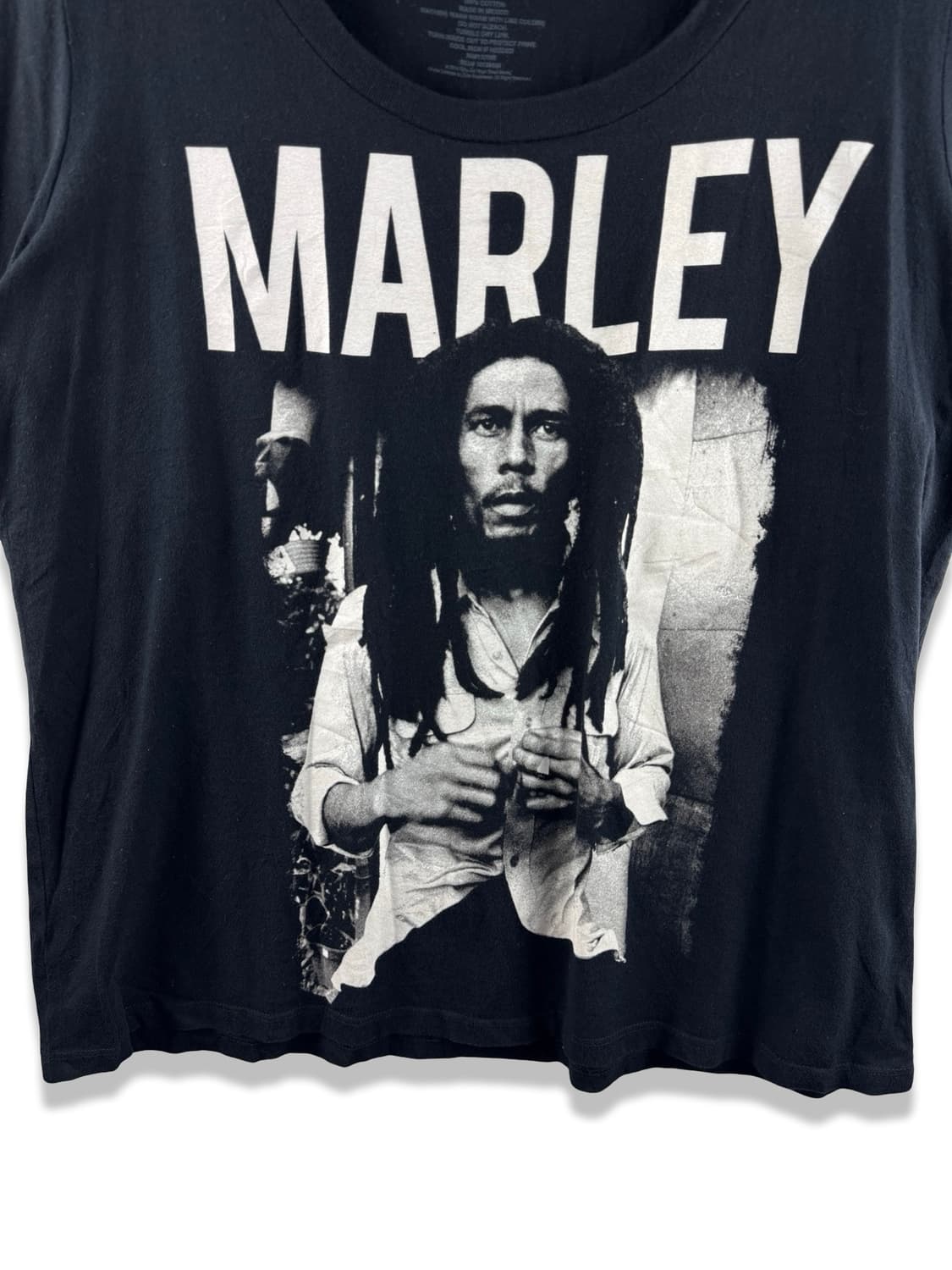 Bob Marley 그래픽 레게 티셔츠3251 상품이미지4