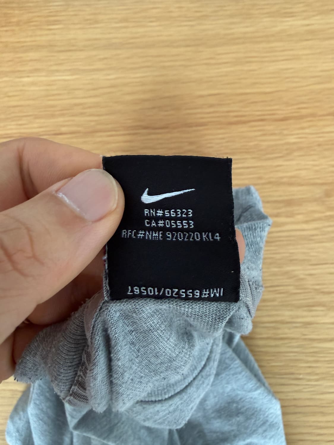 90's 올드 나이키(NIKE) 스우시 반팔 티셔츠(GREECE) 상품이미지7