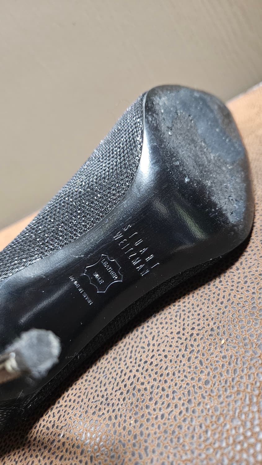 Stuart Weitzman 펌프스 힐 블랙 7.5M 상품이미지3