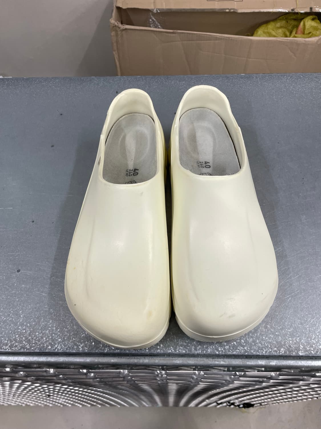 버켄스탁 A630 클로그 화이트 265 상품이미지5