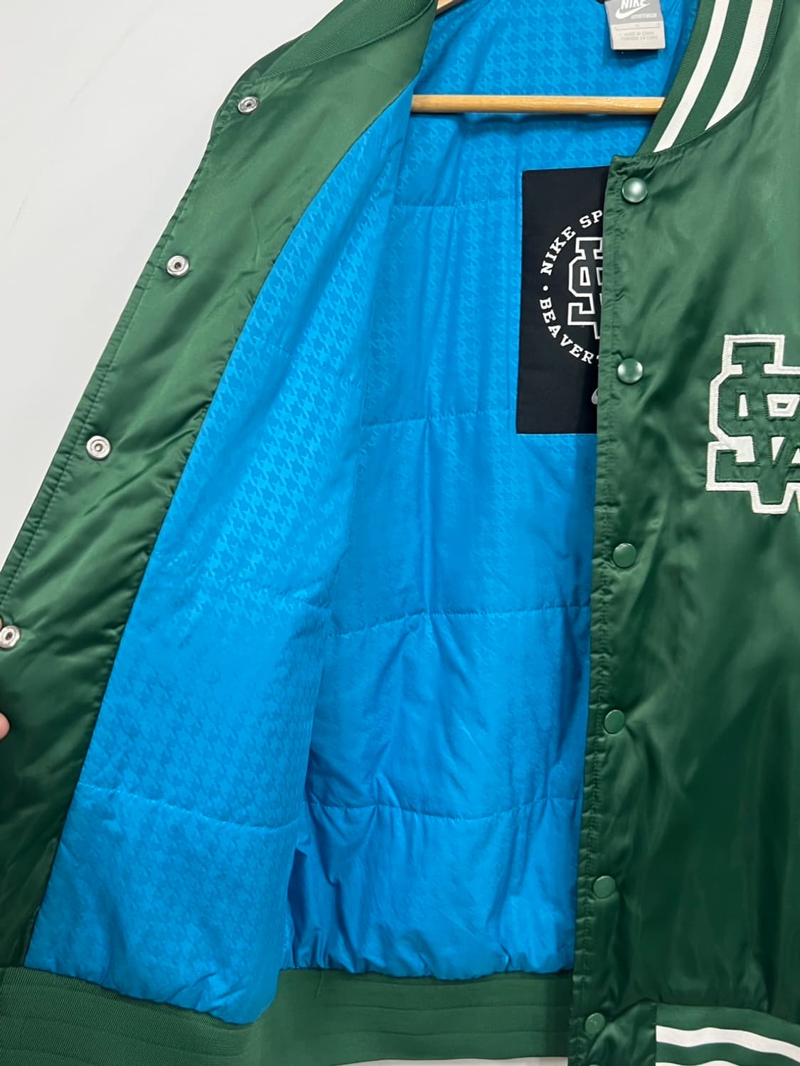 나이키 NSW 그린 바시티 스타디움 자켓 상품이미지4