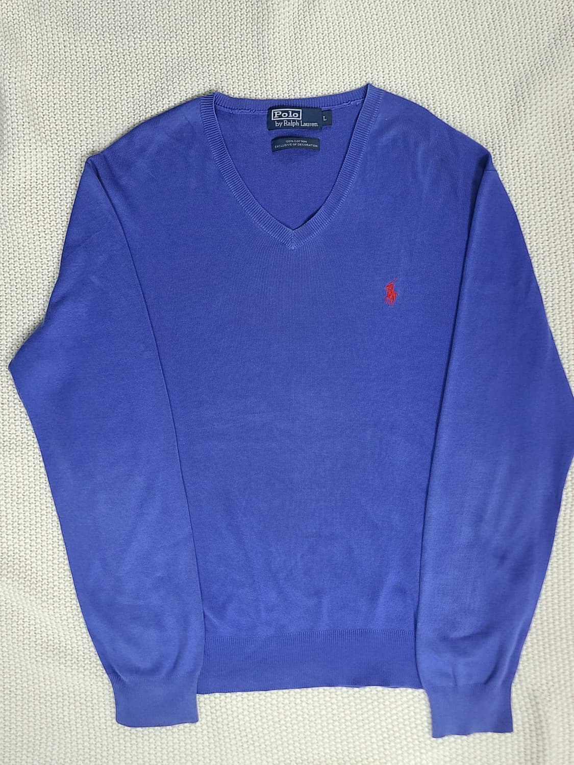 Polo Ralph Lauren V넥 니트 스웨터 상품이미지1