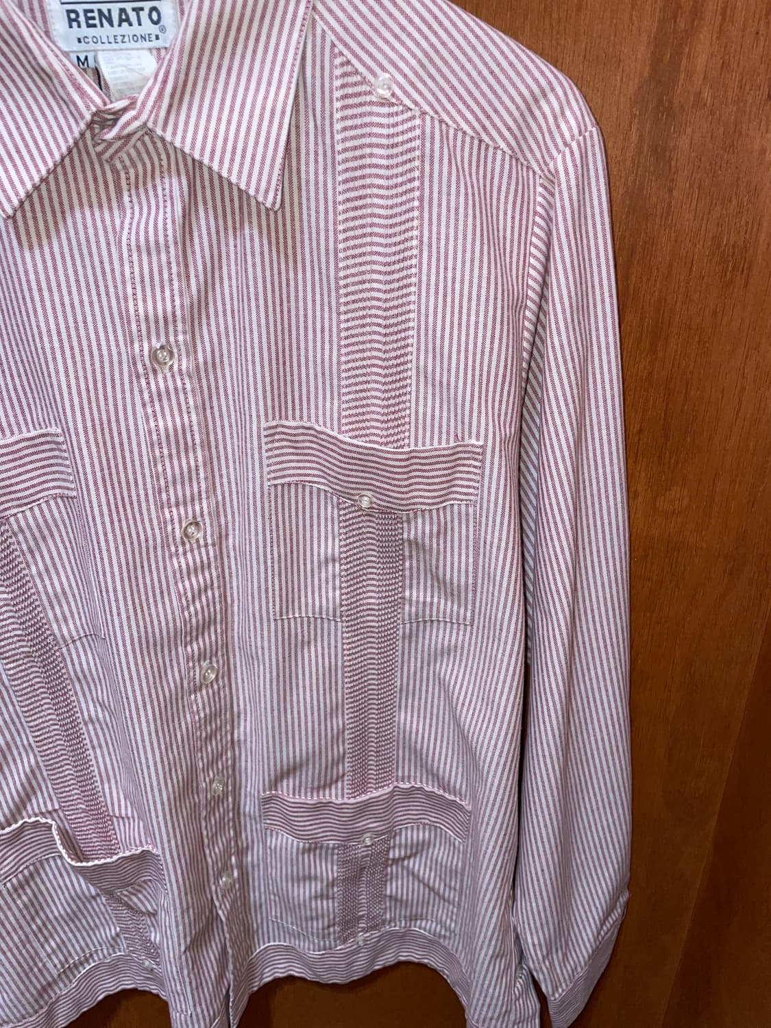 (M) Renato 빈티지 스트라이프 쿠바 셔츠 상품이미지5
