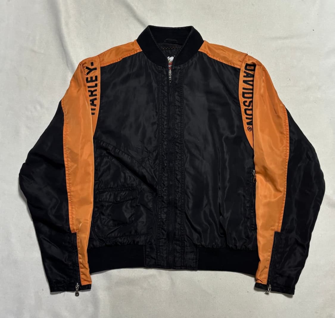 XXXL 할리데이비슨 ma-1 마원 모터사이클 자켓 상품이미지2