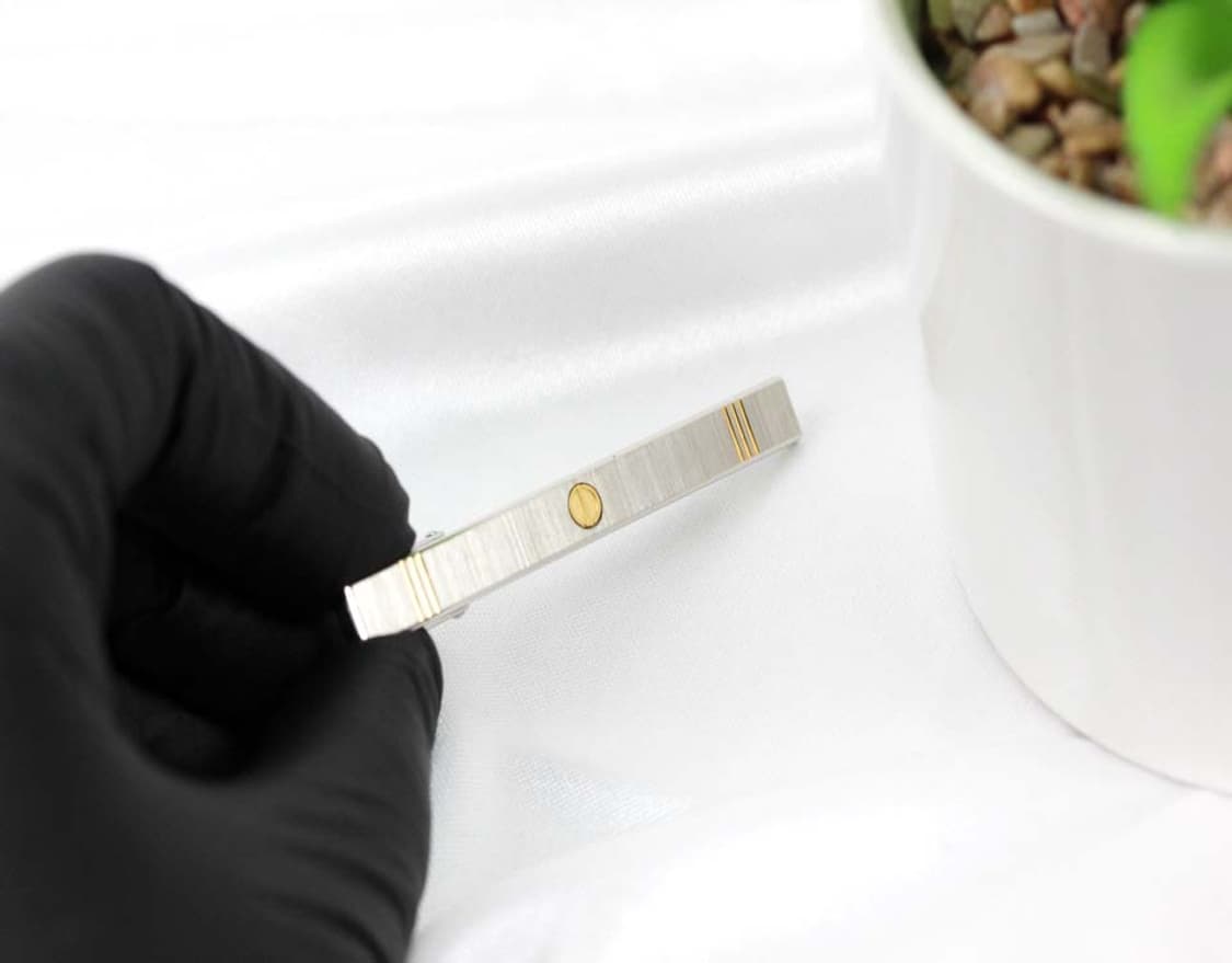 던힐 A-등급 5.4cm 남자 명품 넥타이핀 빈티지 상품이미지4