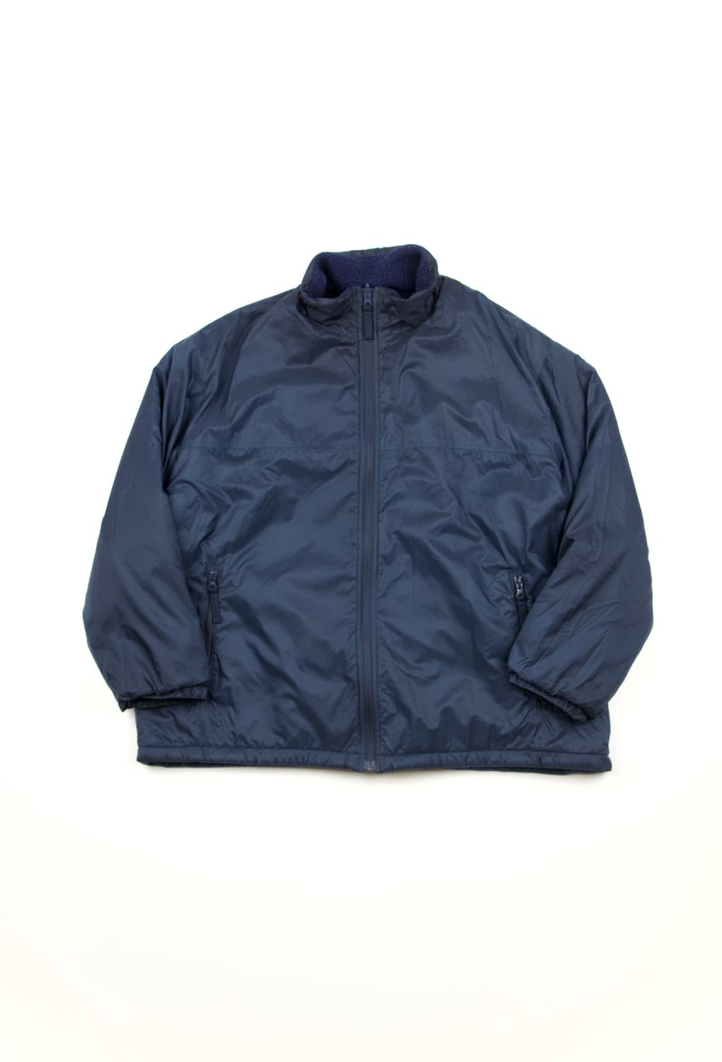 Porter classic 라이너 나일론 플리스 집업 블루 상품이미지1
