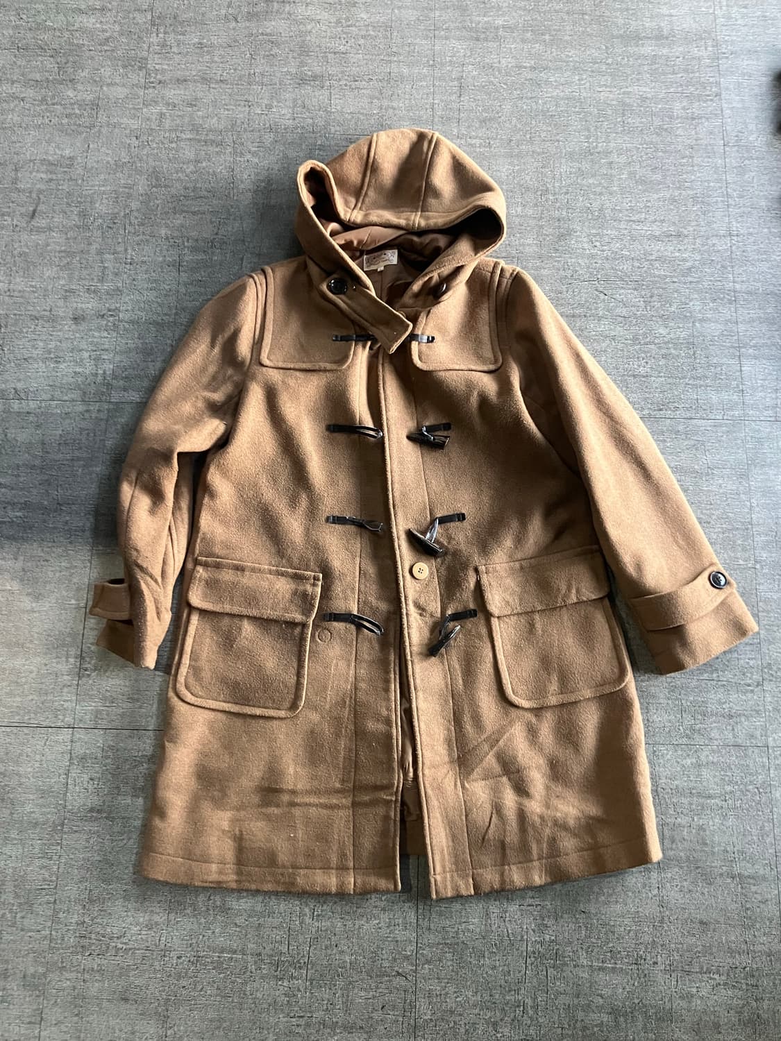 일본빈티지 Violet tiara 올드스쿨아메카지 후드떡볶이 더플코트 상품이미지1