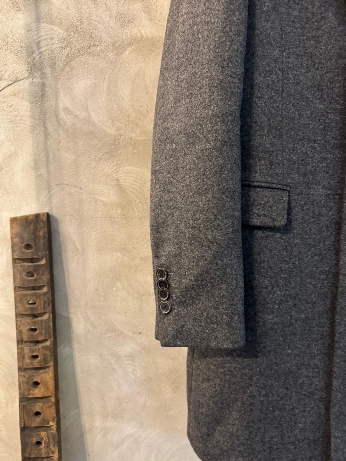 타임 옴므 체스터필드 코트 100 상품이미지5