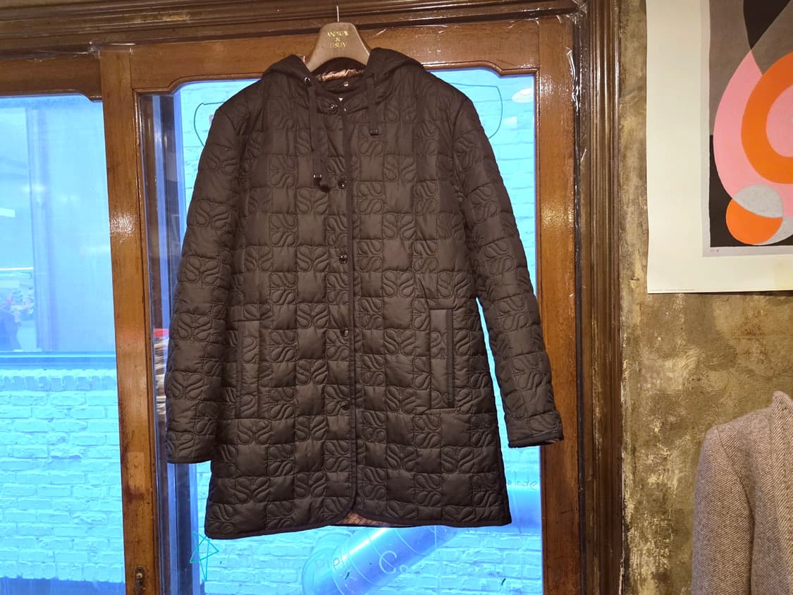 산드로 퀼팅코트 상품이미지2