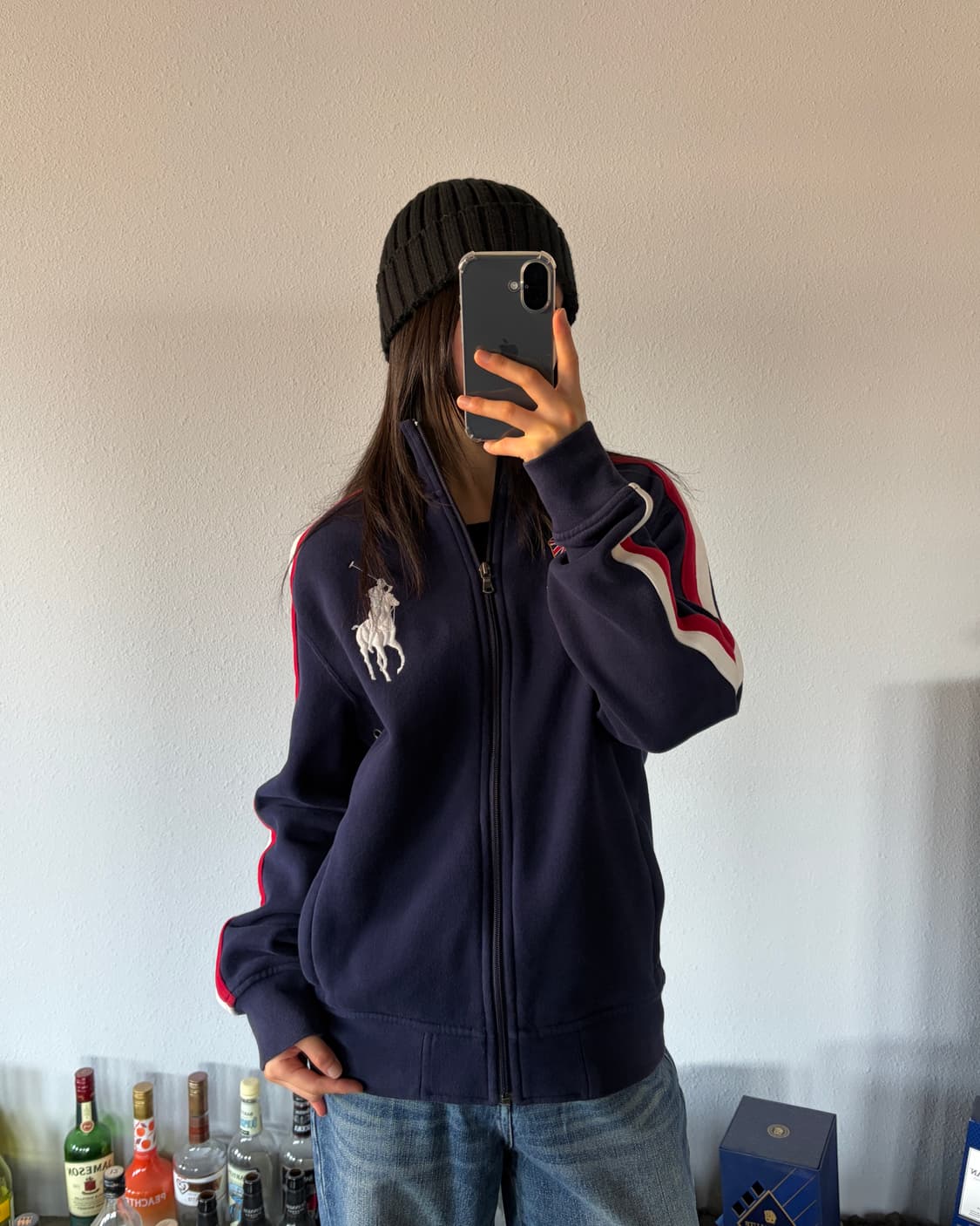 [M]폴로 랄프포렌 빅포니 USA 코튼 스웻 집업 상품이미지1