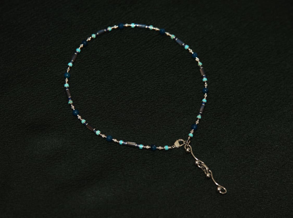 CASIOPEIA Blue tongued Necklace  ﻿원석 목걸이 상품이미지8