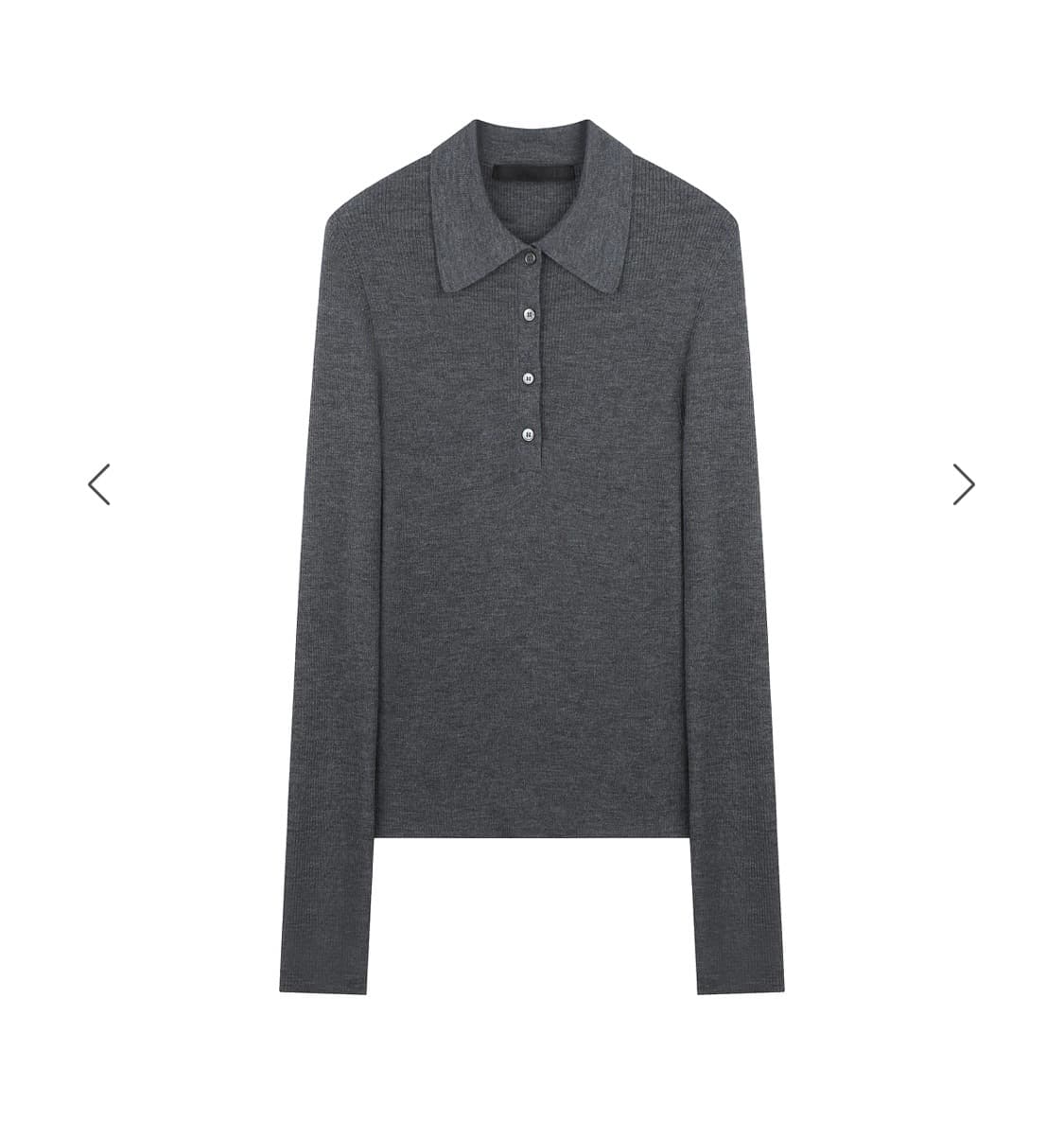 re.w flow soft pk knit  Charcoal 새상품(s) 상품이미지1