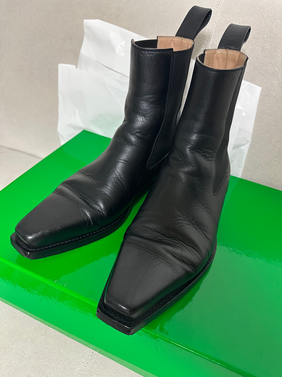 Bottega Veneta - Lean Chelsea Boots 41 상품이미지3