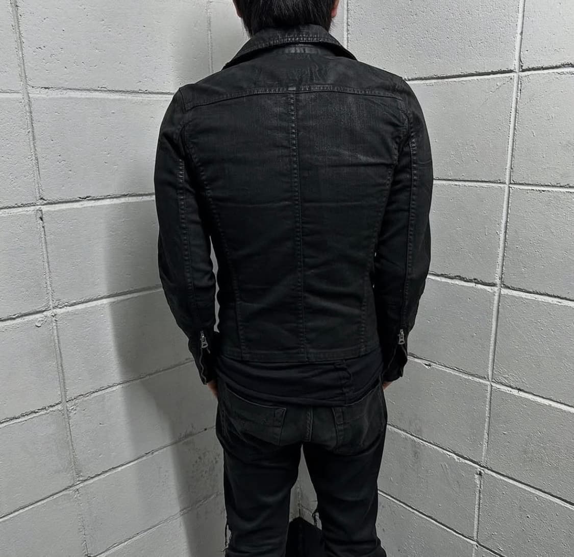 CIVARIZE archive Black wax coated jacket 상품이미지8