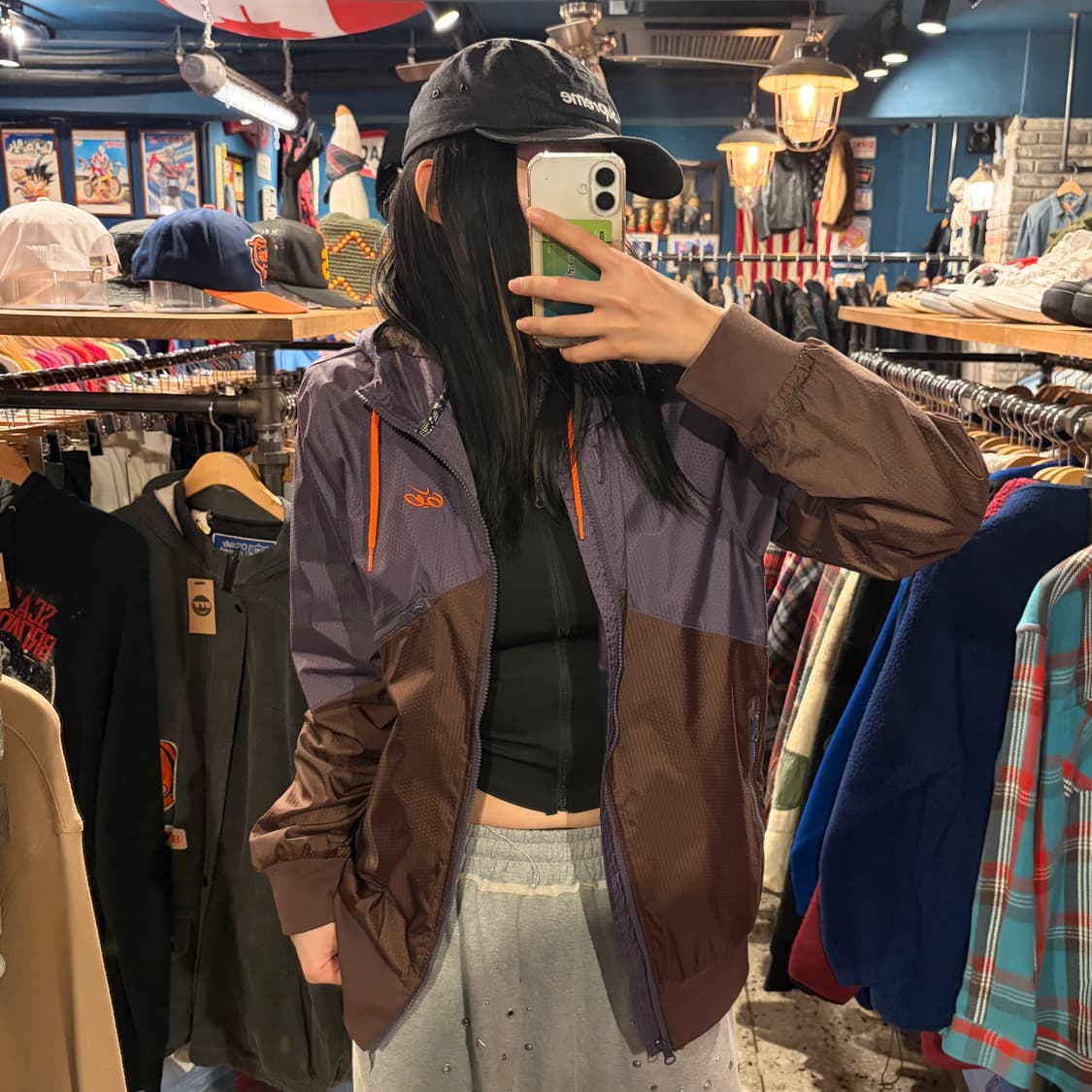 nike 나이키 식스제로 스트링 배색 바람막이 상품이미지3