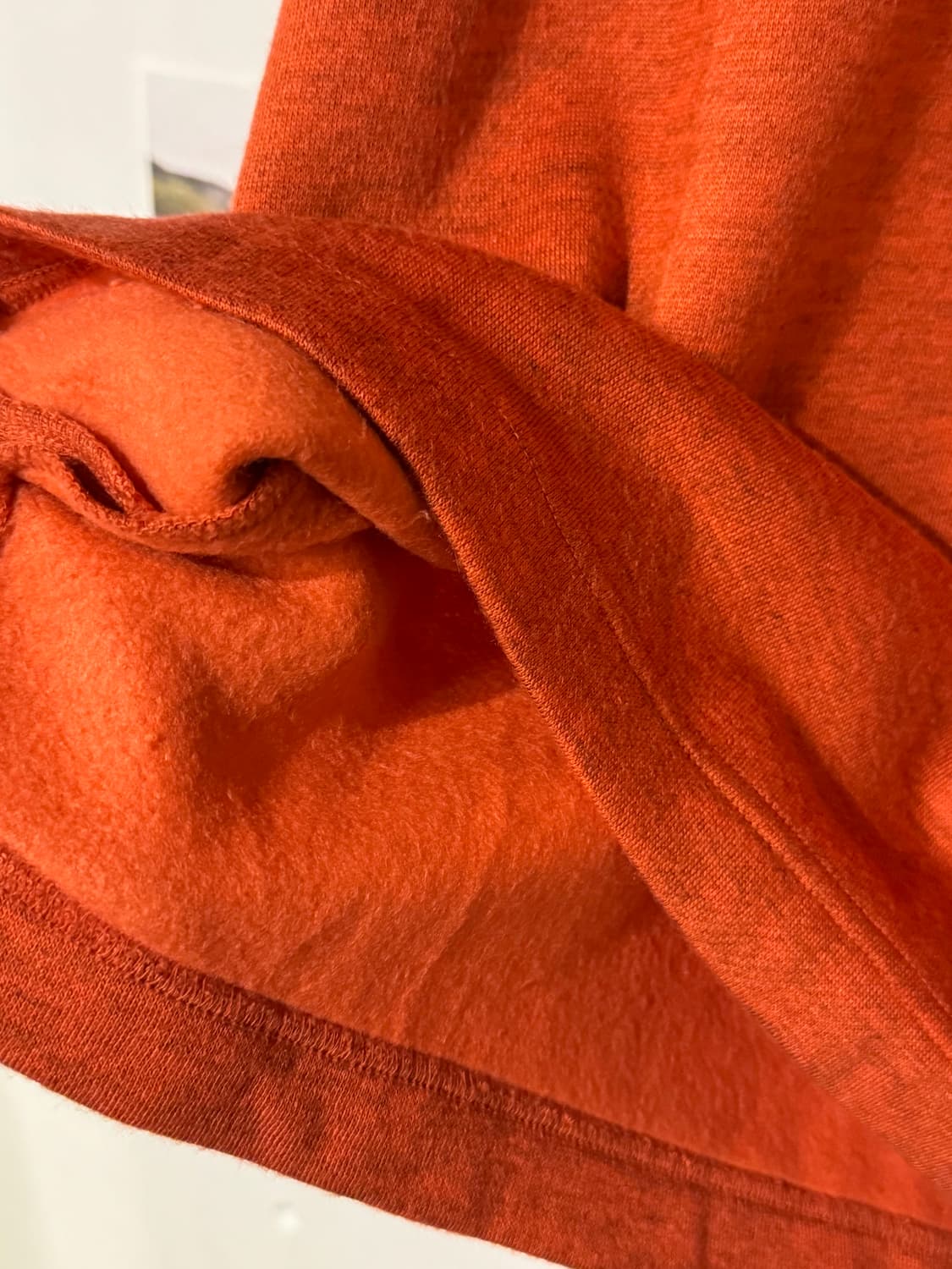 플라워 로고 기모 티셔츠 상품이미지6