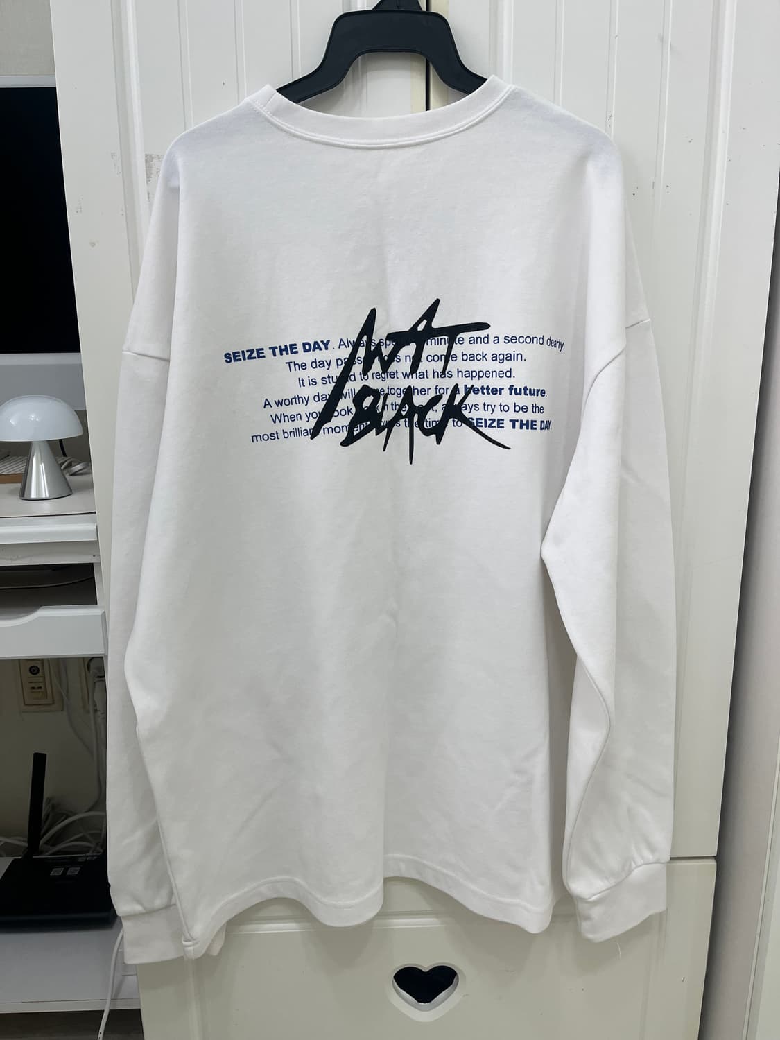 멧블랙 짐웨어 헬스 맨투맨 티셔츠 상품이미지2