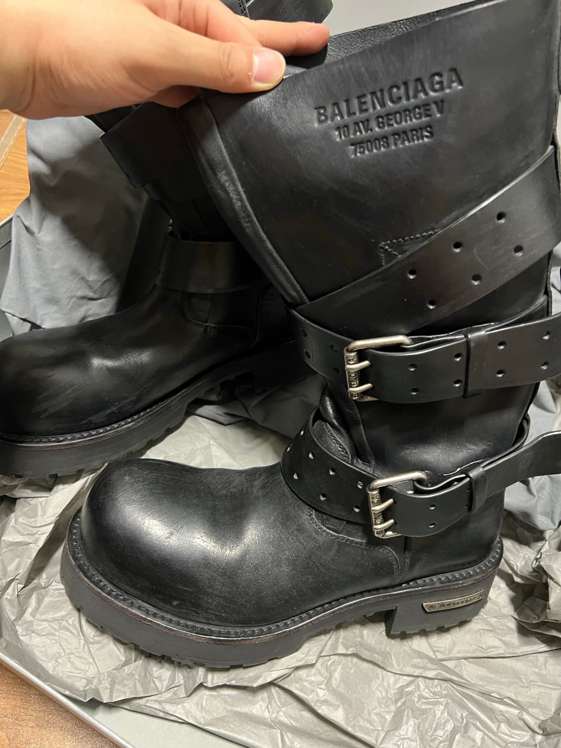 [44] 발렌시아가 베놈부츠 하이 상품이미지7