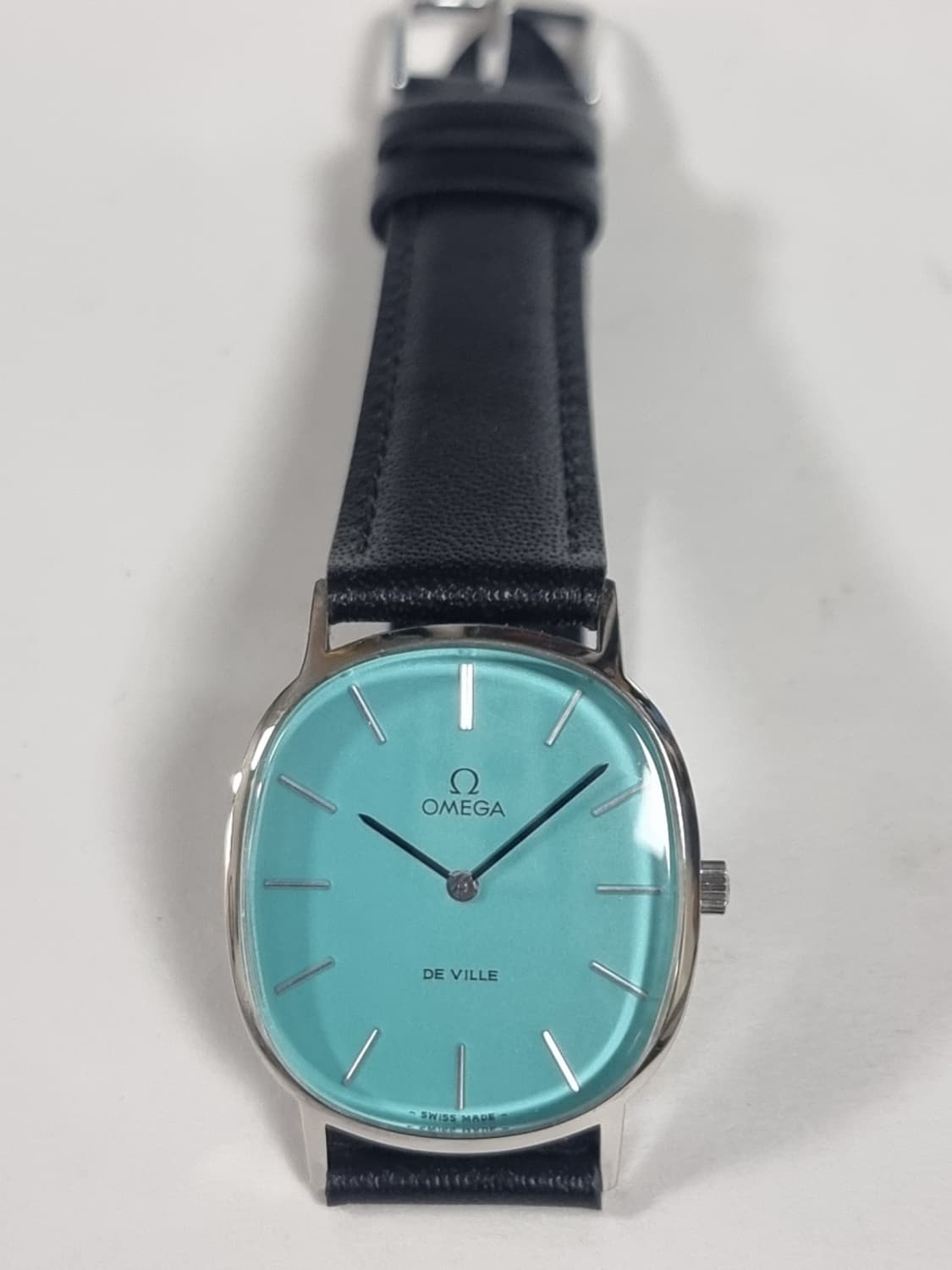 정품 OMEGA 수동  빈티지 드빌 티파니 다이얼 시계 35mm 상품이미지9
