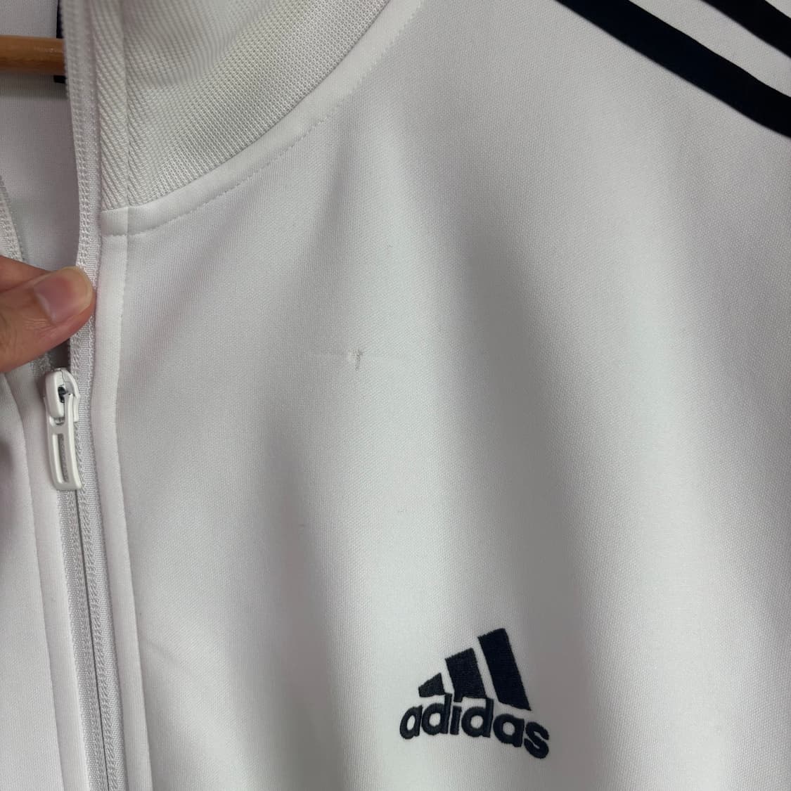 아디다스 화이트 져지 트랙탑 상품이미지4