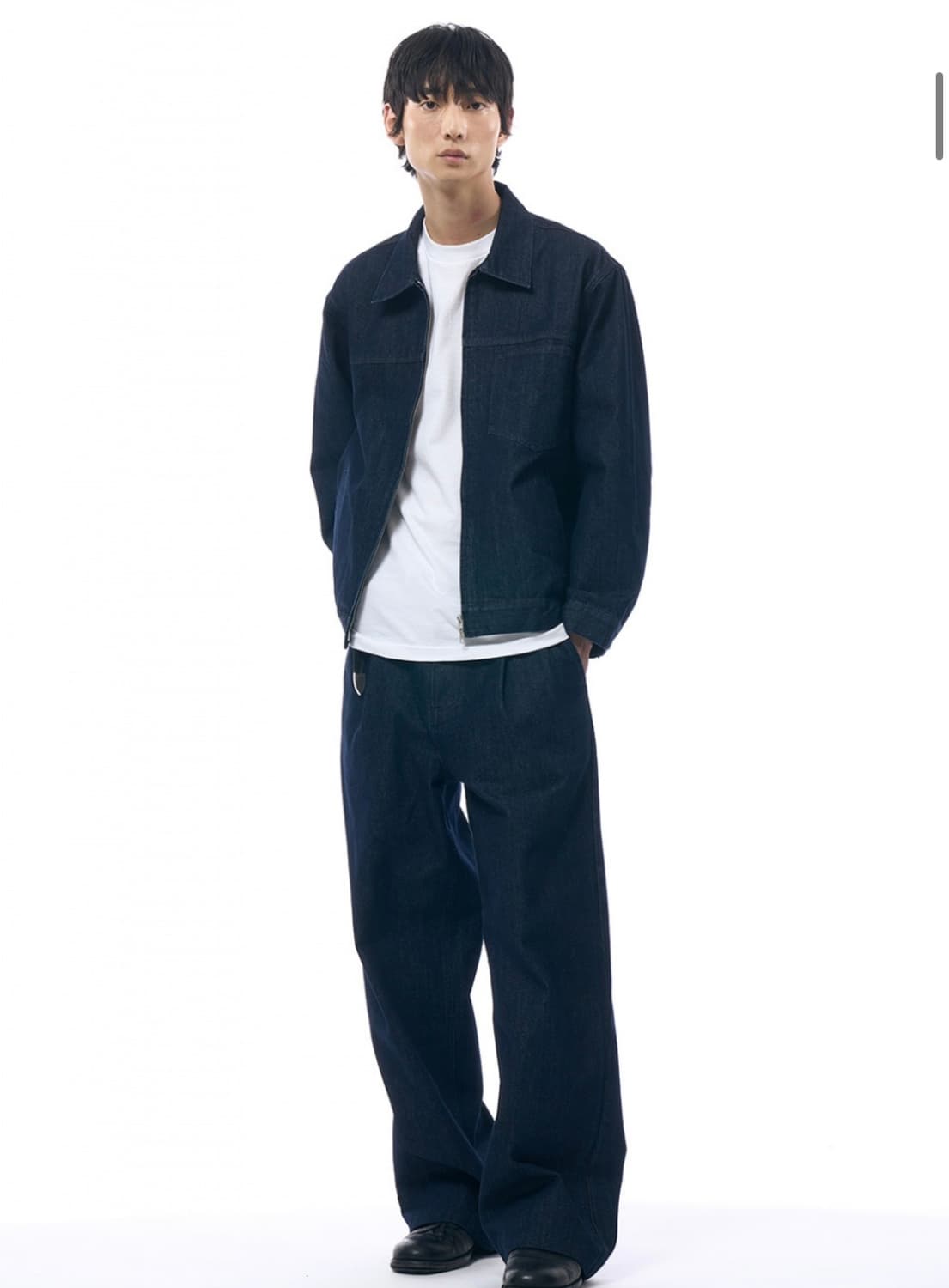 감마갤러리 데님 셋업 상품이미지1