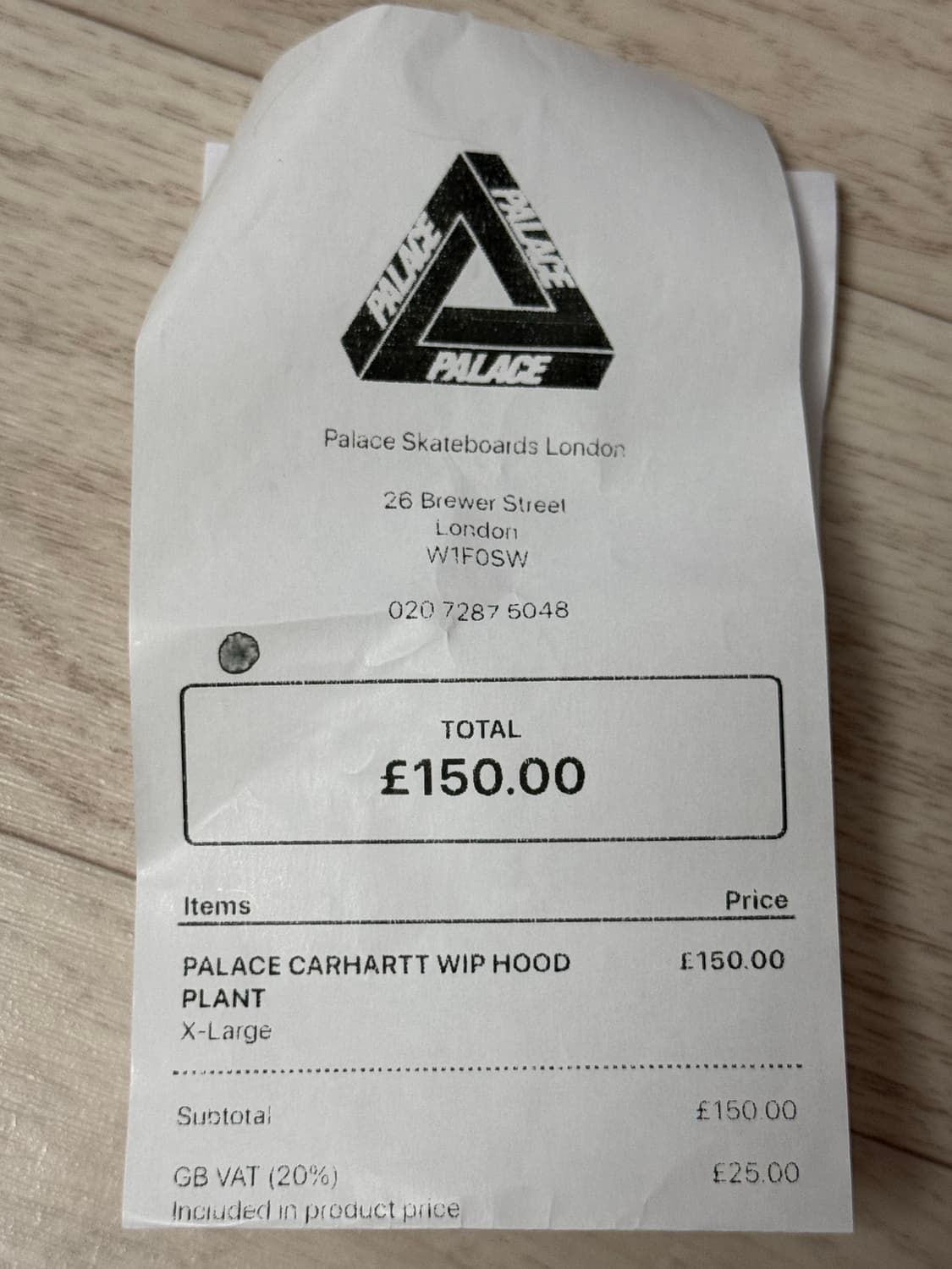 팔라스 칼하트WIP 후드티 XL 상품이미지5