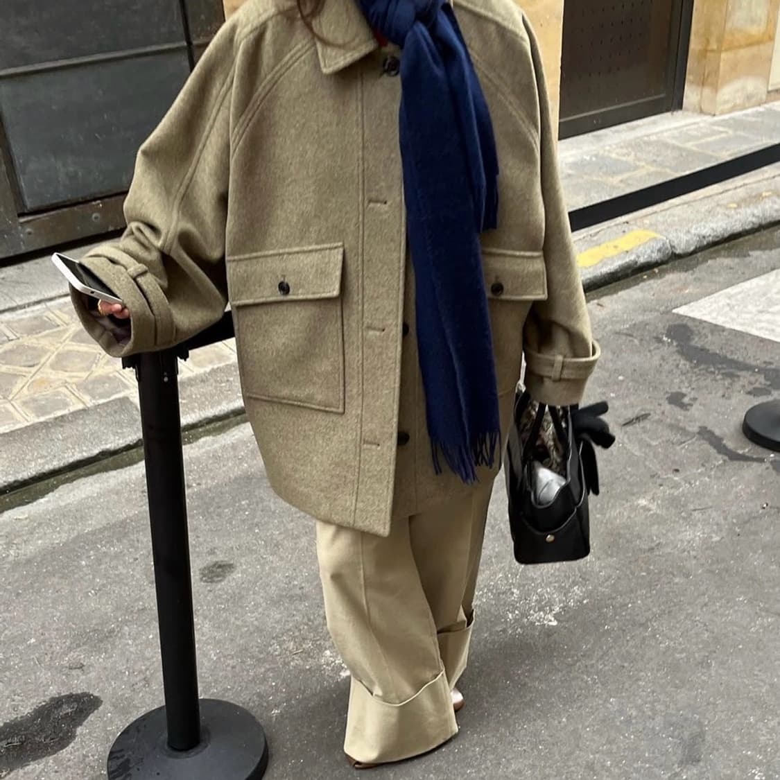 에토스 미디코트 카키 상품이미지1