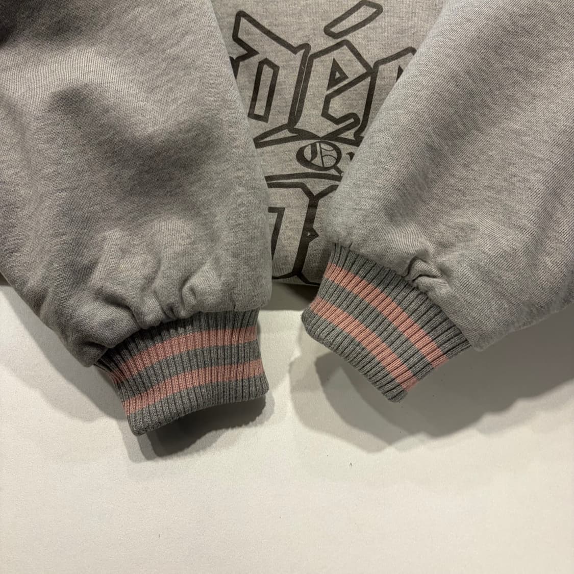 배디 Badee 퀸 바시티 자켓 점퍼 회색 C996 상품이미지5