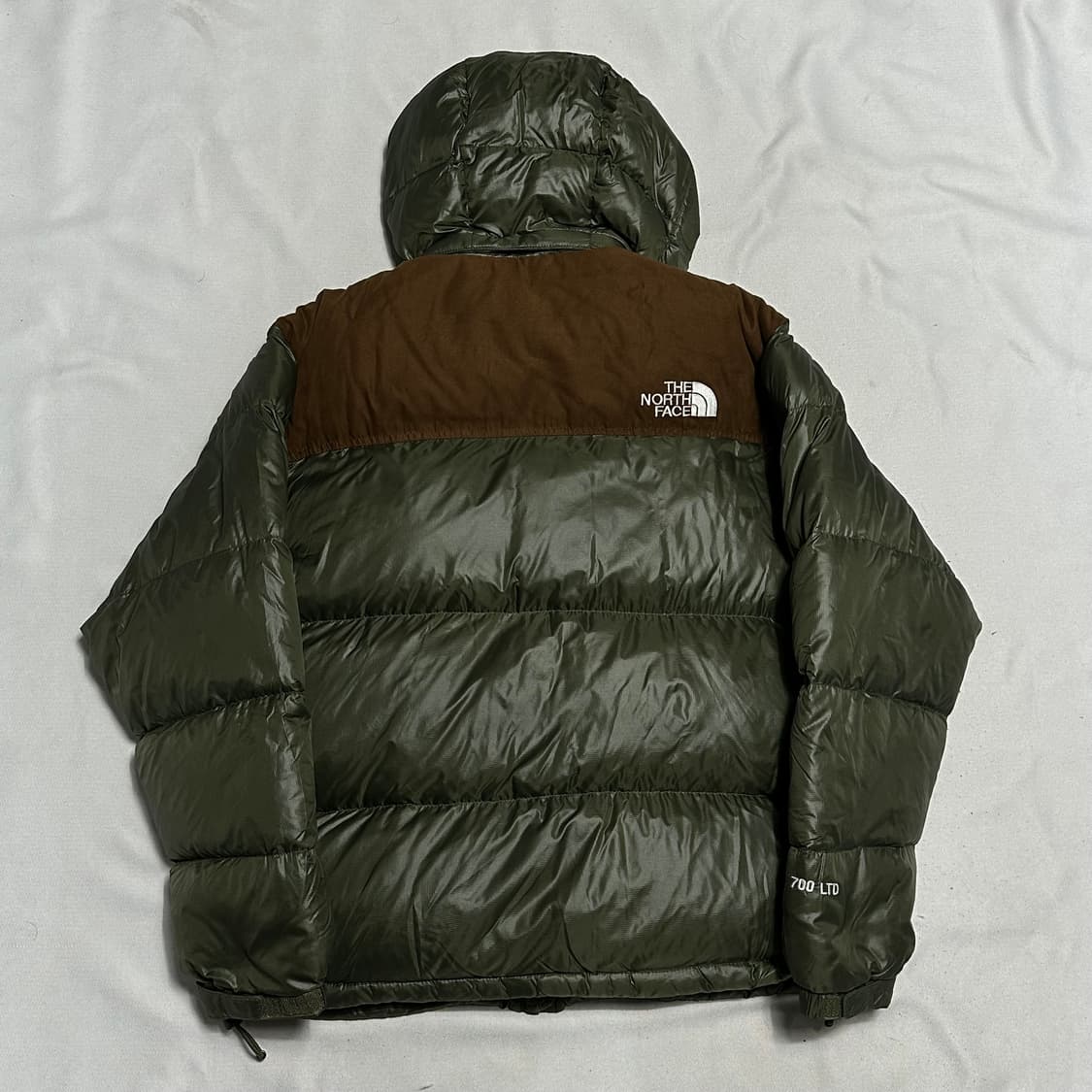 95 노스페이스 눕시 700 LTD 카키 구스다운 패딩  상품이미지3