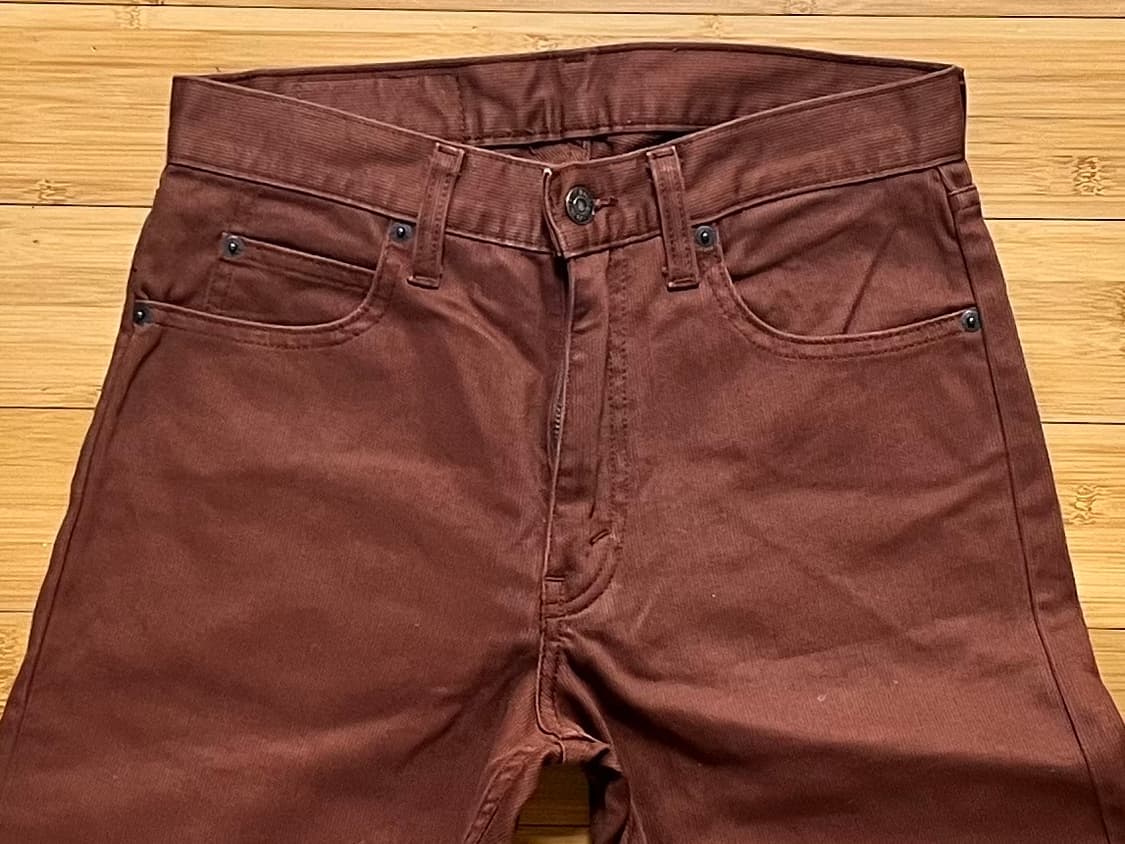 리바이스 505 화이트탭 브릭진 데님팬츠 W29 L34 상품이미지3