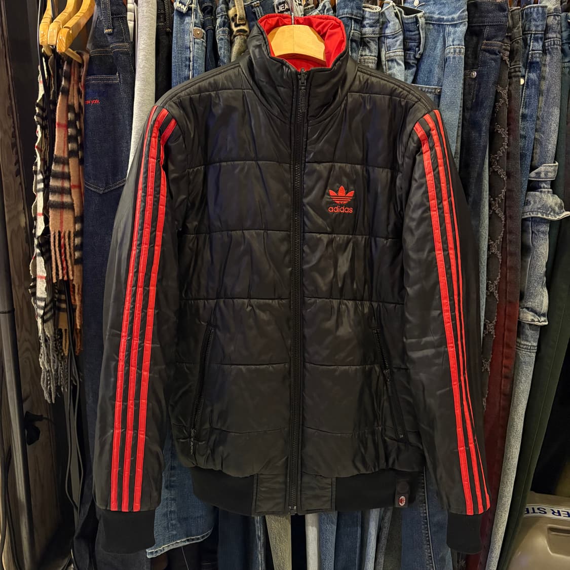 아디다스 AC밀란 리버시블 패딩 점퍼 상품이미지8