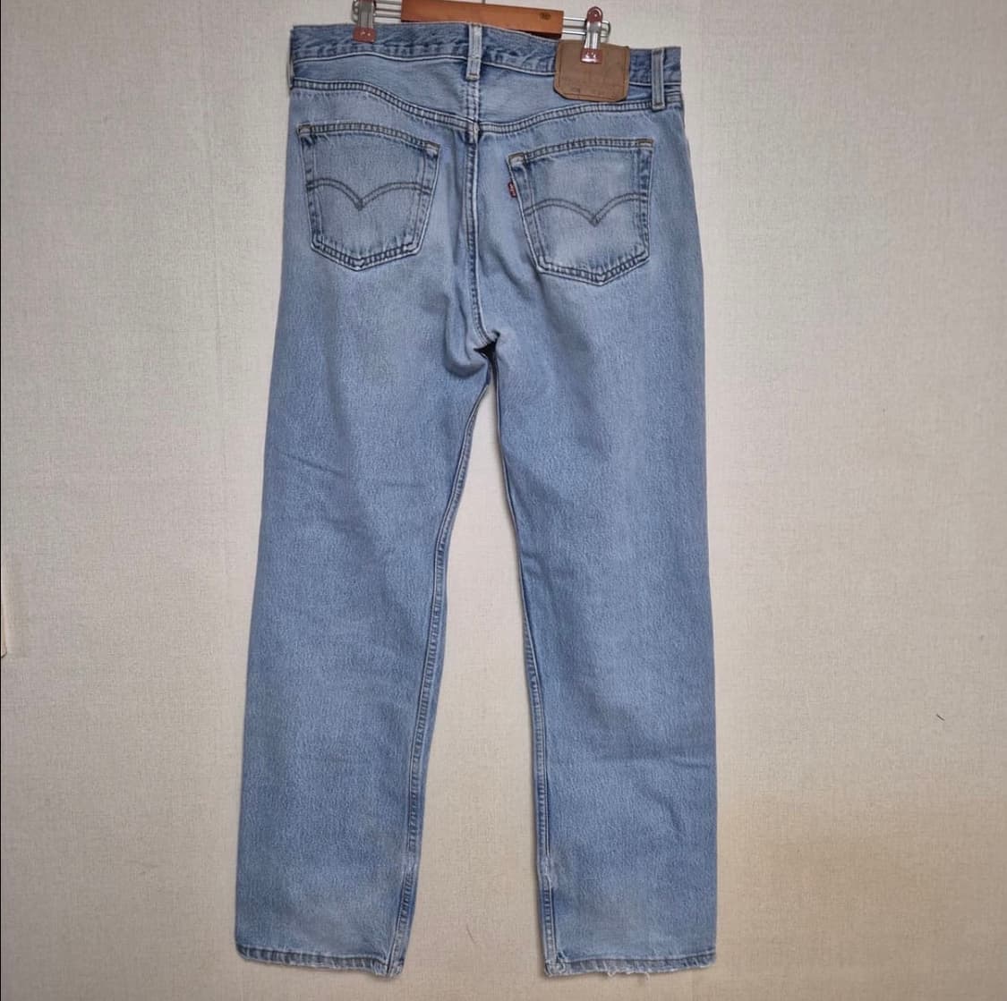 90’s Made In USA 리바이스 Levis 501 데님팬츠 상품이미지4