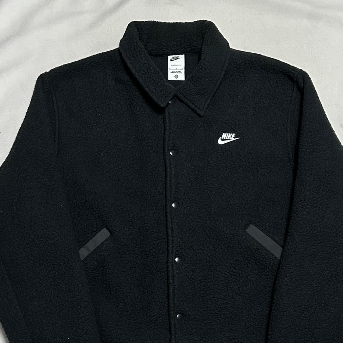 L 나이키 스포츠웨어 하이파일 플리스 코치 자켓 상품이미지1