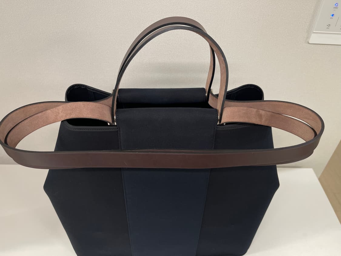 에르메스 Cabag 꺄백 토일 블랙 GM 캔바스 토트백 숄더백 상품이미지2