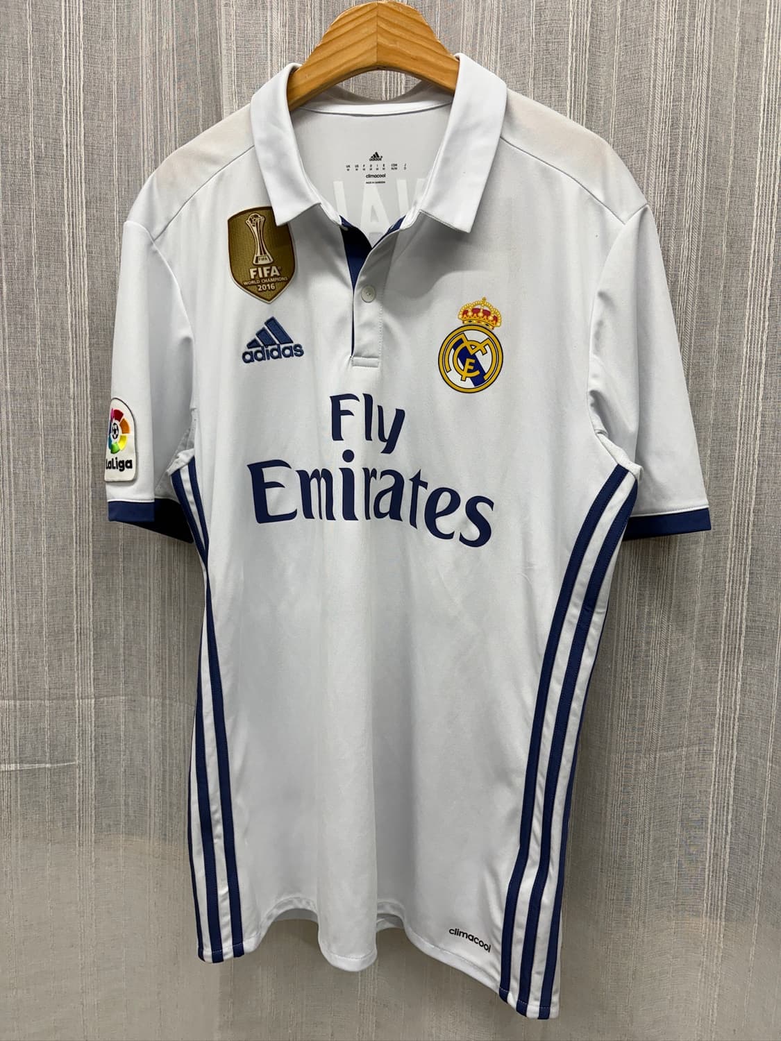 레알 마드리드 16 17 호날두 홈 유니폼 반팔 져지 상품이미지1