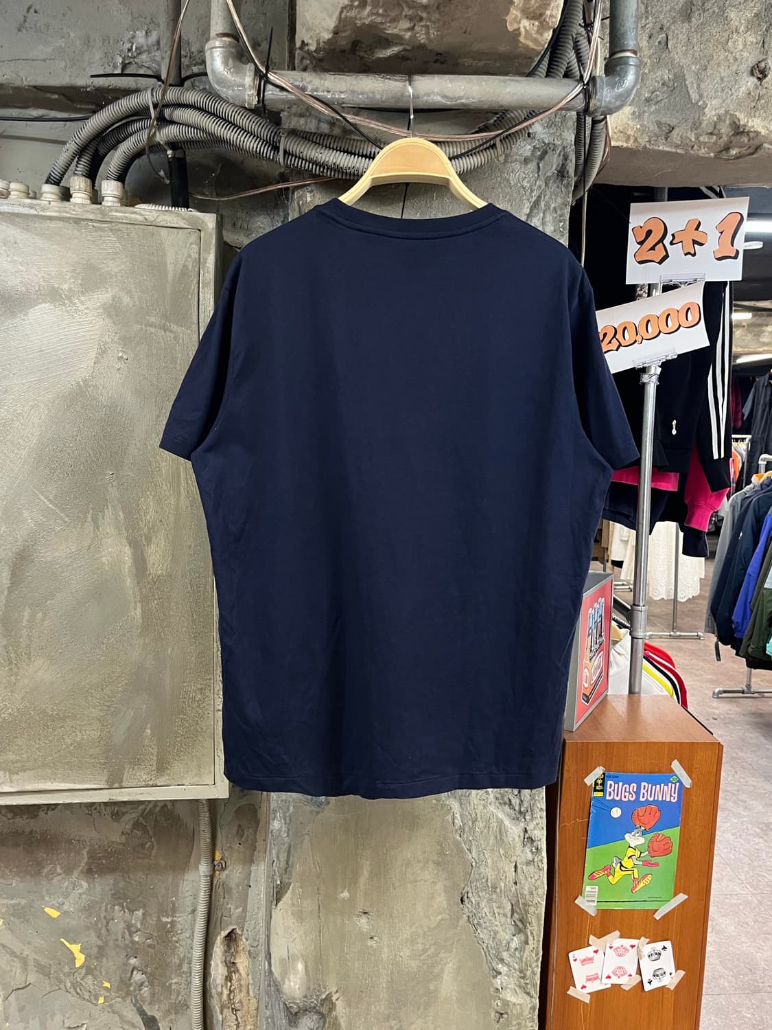 폴로 랄프로렌 베이직 반팔티 네이비 L #csz3791 상품이미지2