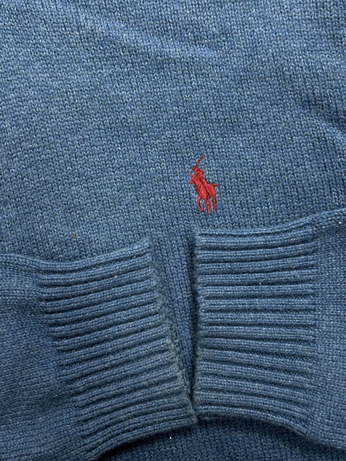 폴로 랄프로렌 레드포니 니트 하프집업 M 상품이미지6