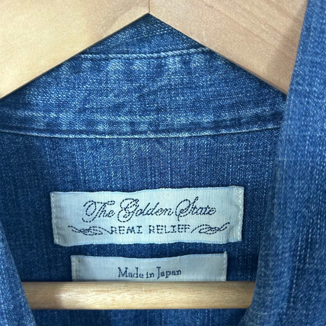 [REMI RELIEF] 레미 릴리프 포켓 디테일 데님 셔츠 상품이미지8