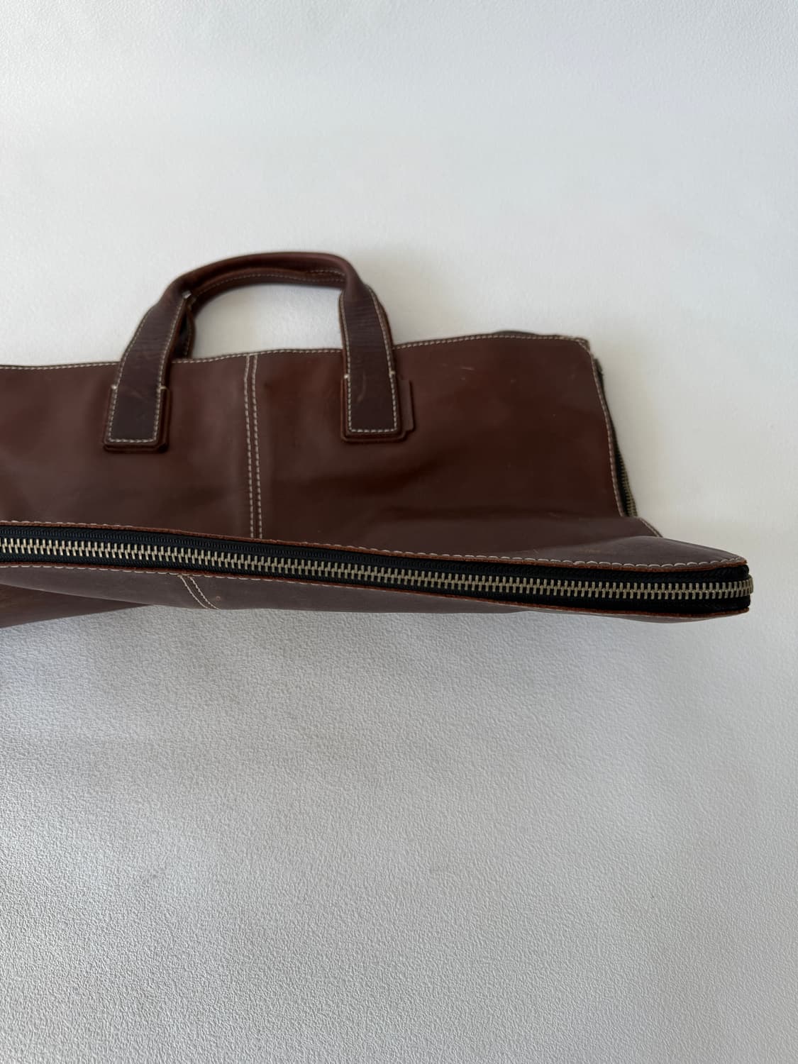 준코 코시노(JUNKO KOSHINO) 레더 브리프케이스백 상품이미지5