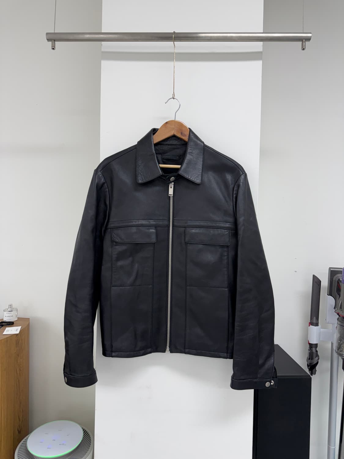 디앤써 양가죽 레더 자켓 상품이미지1