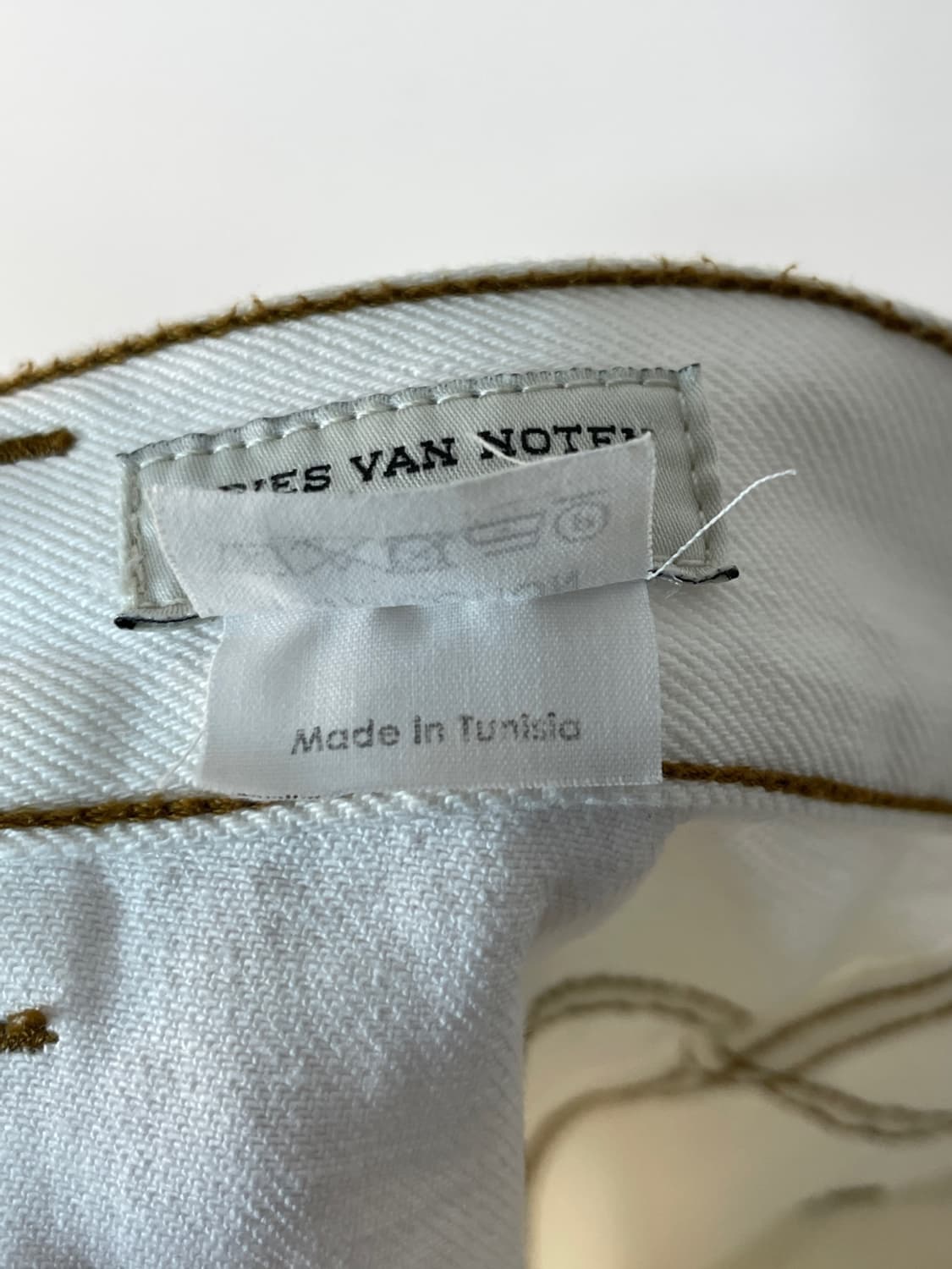 드리스반노튼 와이드 데님 팬츠  상품이미지10