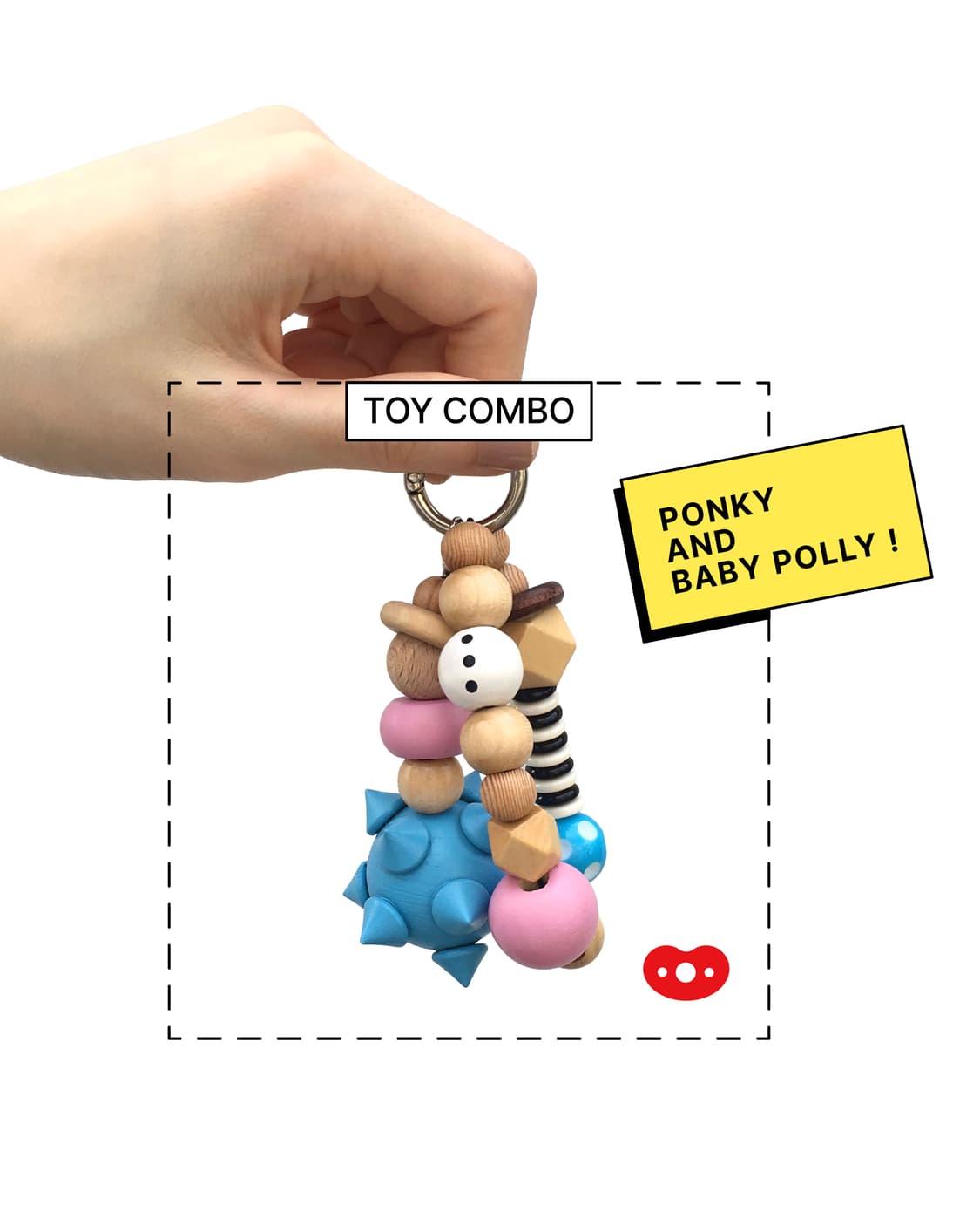 Blue Ponky Keyring 상품이미지2