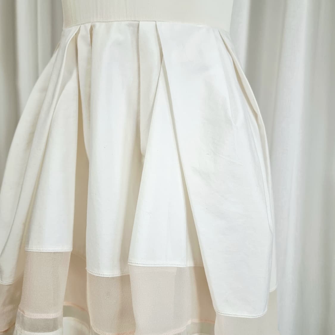 3.1 필립림 실크 코튼 뷔스티에 원피스 (44/표기0)  상품이미지5