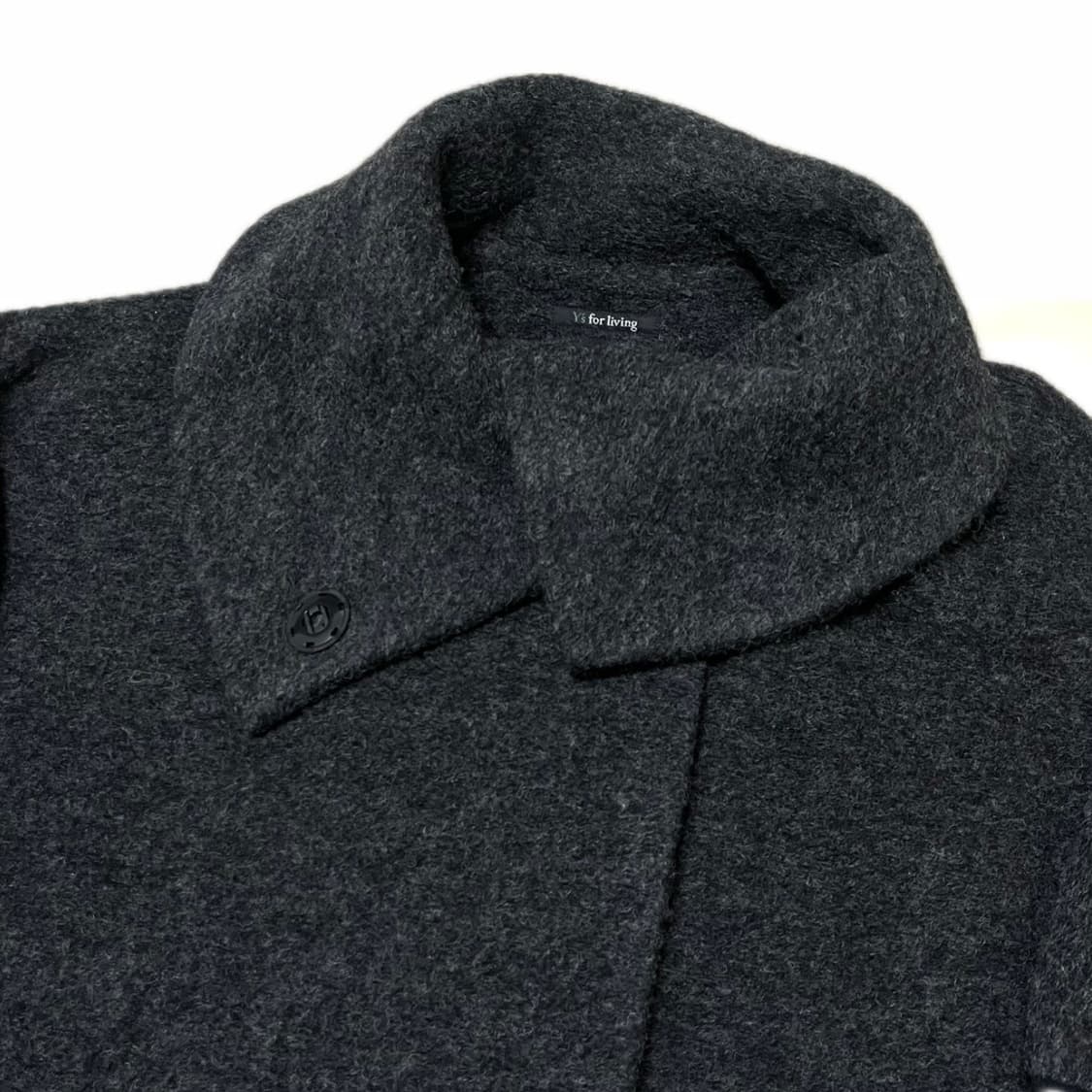 요지야마모토 울 혼방 코트 ys for living 상품이미지5