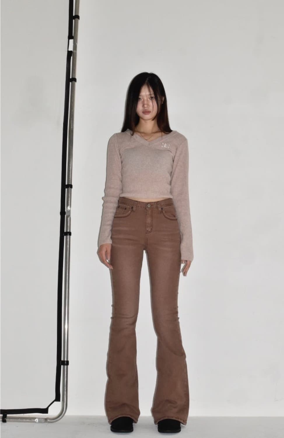 애즈온 ason lara니트 베이지 상품이미지1