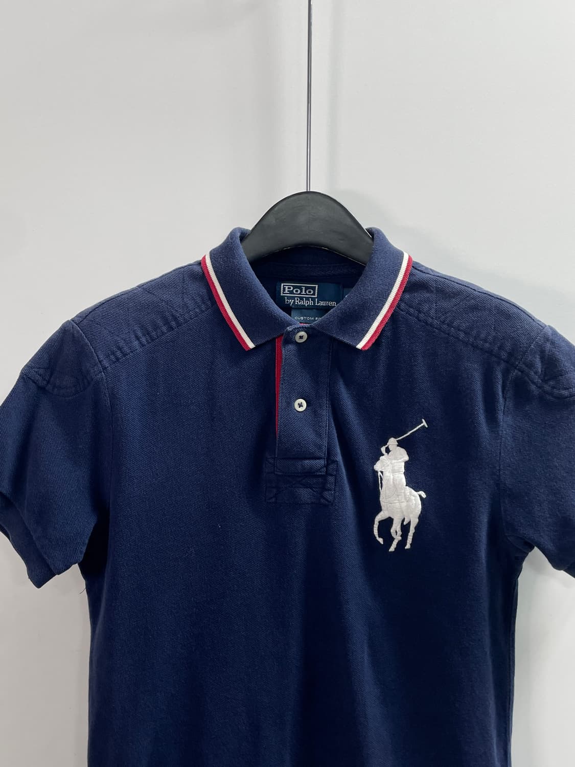 폴로 랄프로렌 빅포니 네이비 반팔 카라티 (on.521) 상품이미지2