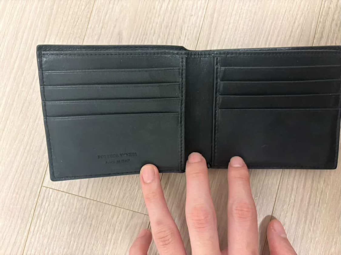 보테가 인트레치아토 반지갑 블랙 상품이미지2