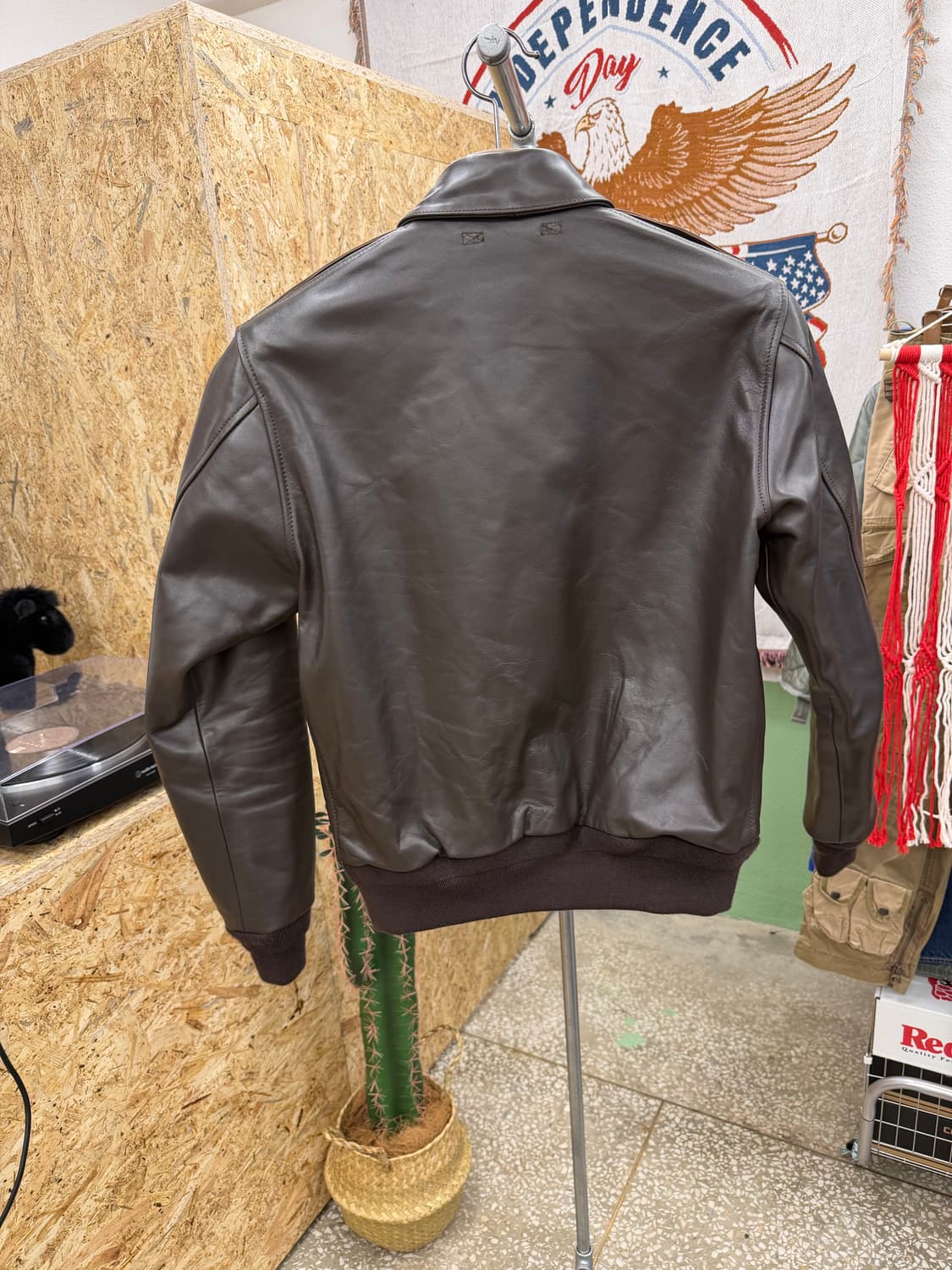 리얼시몬스 홀스하이드 A2 플아이트 자켓 상품이미지2